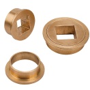 #19.4,Brass Square Bush Couple