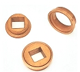 #20.3; Bronze Bush, Square M/F Double